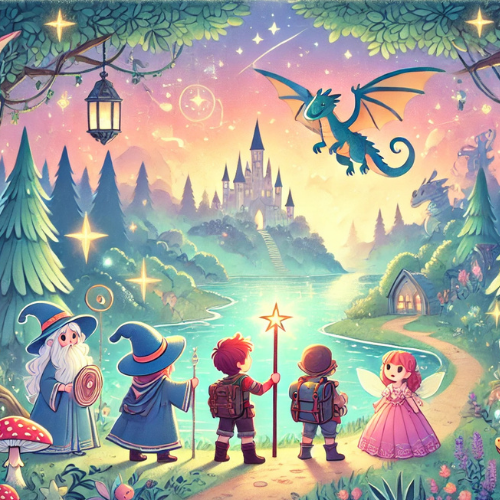 Macera türünde çocuk hikâyelerini temsil eden görsel.