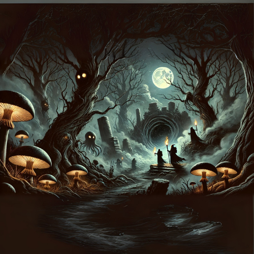 Gizem türünde çocuk hikâyelerini temsil eden görsel.